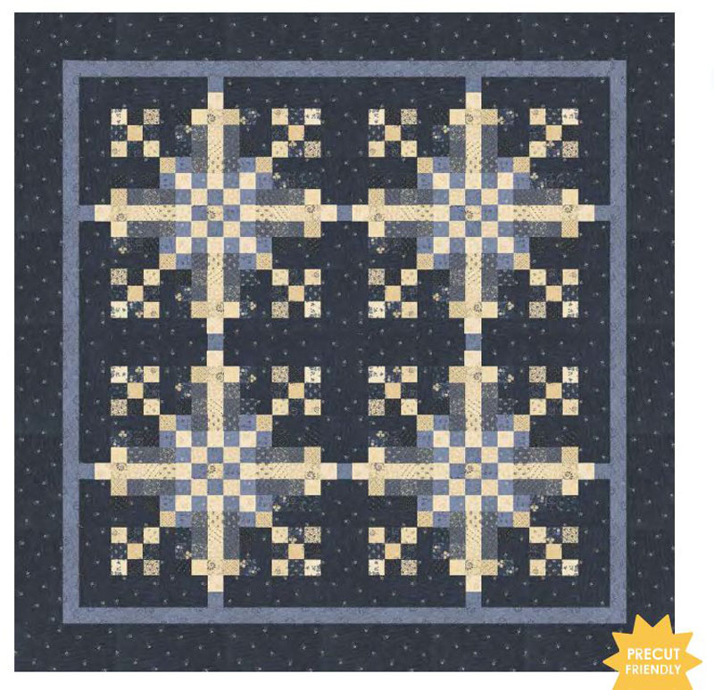 Ice Blue Pattern By Kansas Troubles Quilters For Moda - Minimum Of 3