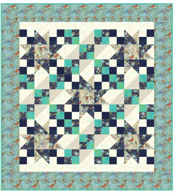 Nature Walk Pattern By Lavender Lime For Moda - Minimum Of 3