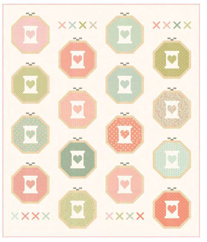 Lovely Stitches Pattern By My Sew Quilty Life For Moda - Minimum Of 3