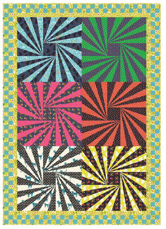 Starburst Pattern By Everyday Stitches For Moda - Min. Of 3