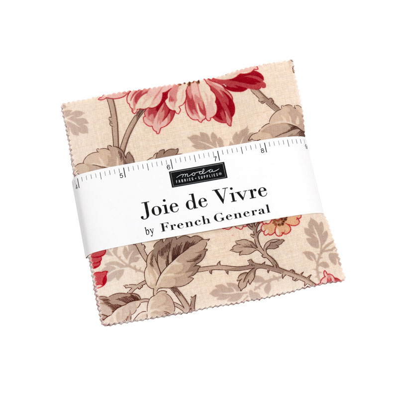 Joie De Vivre Charm Packs By Moda - Packs Of 12