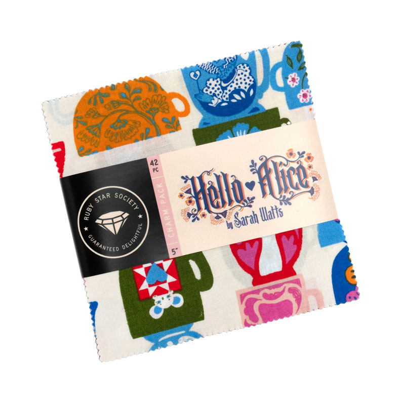 Hello Alice Charm Packs By Moda - Packs Of 12