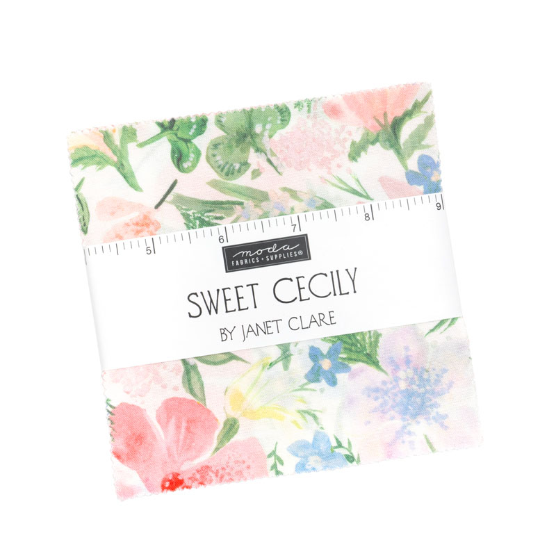 Sweet Cecily Charm Packs By Moda - Packs Of 12