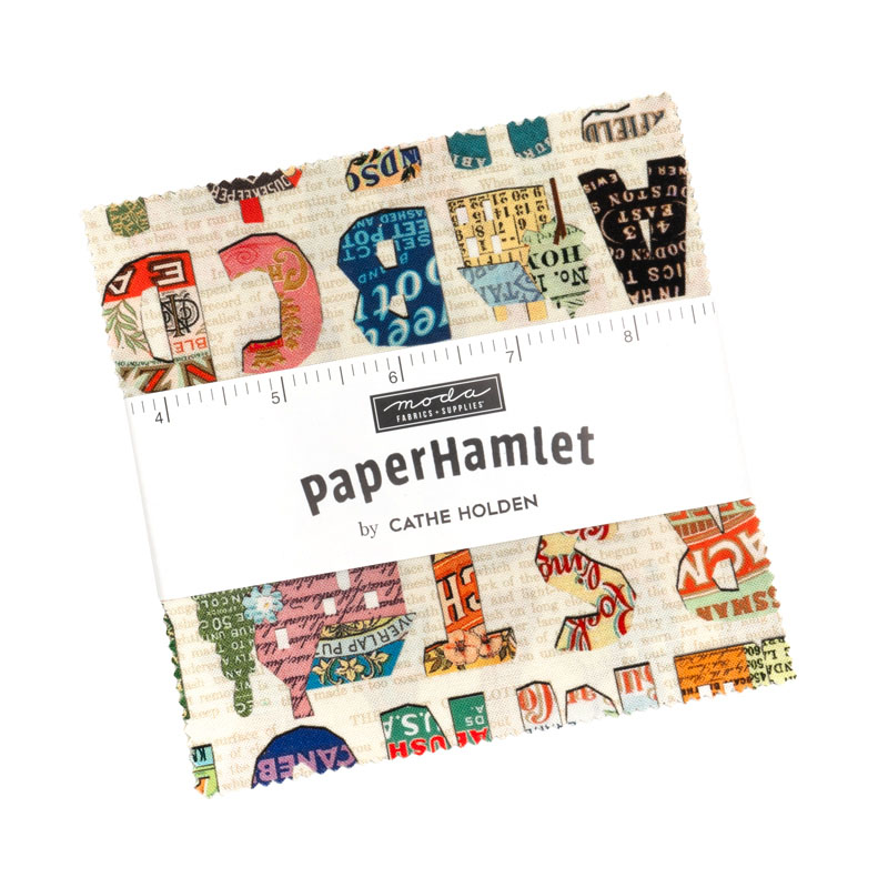 Paper Hamlet Charm Packs By Moda - Packs Of 12