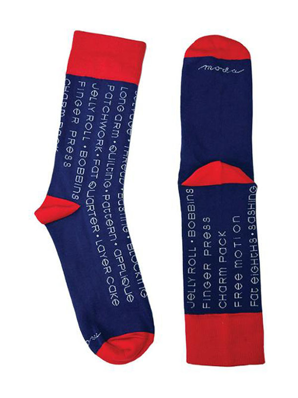 Words Socks By Cathe Holden For Moda  - Minumum  Of 3