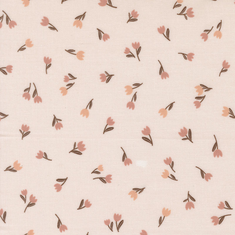 Blossoms And Blooms By Elena Amo For Moda - Blush