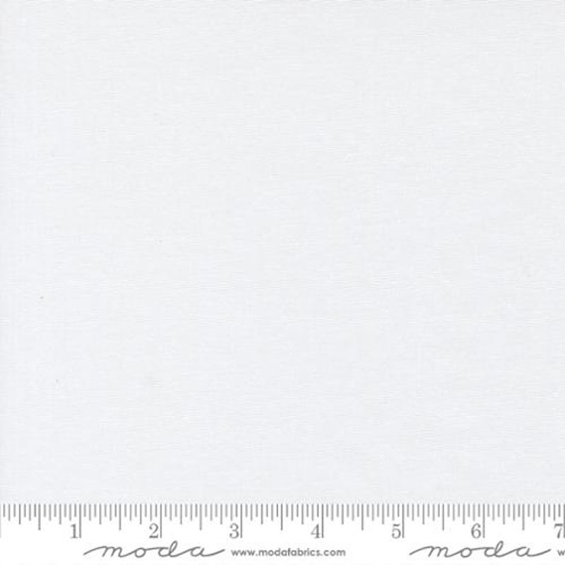 Bella Solids By Moda - White