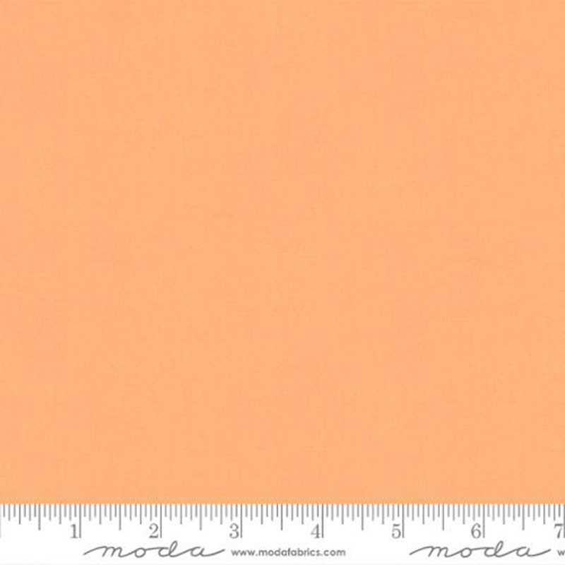 Bella Solids New Colours 2025 By Moda - Apricot