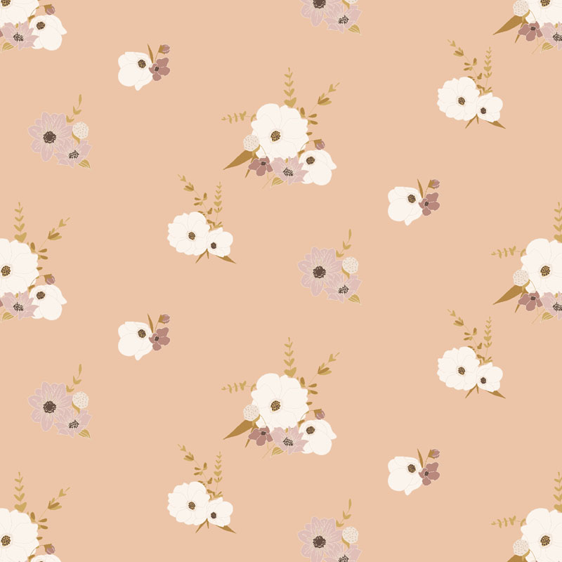 Enchanted Blossoms By Cotton + Steel Fabrics For Rjr Fabrics - In Full Bloom - Tender Pink Fabric