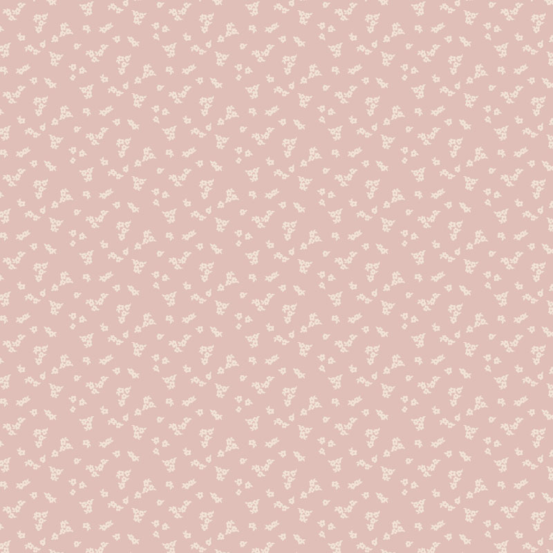 Enchanted Blossoms By Cotton + Steel Fabrics For Rjr Fabric - Petite Floral - Wispy Pink Fabric
