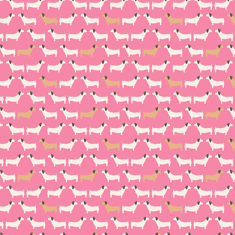 Woof You By Cotton + Steel Fabrics For Rjr Fabrics - Spot The Difference -