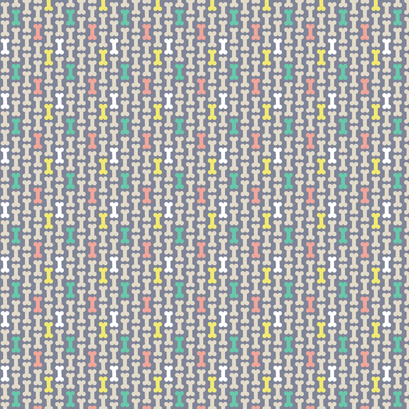 Woof You By Cotton + Steel Fabrics For Rjr Fabrics - Snack Pack - Best Pup Fabric