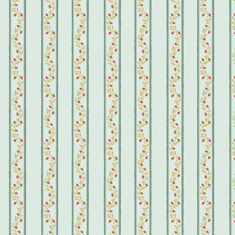 Fairyberry Grove By Cotton + Steel Fabrics For Rjr Fabrics - Very Mint Fabric