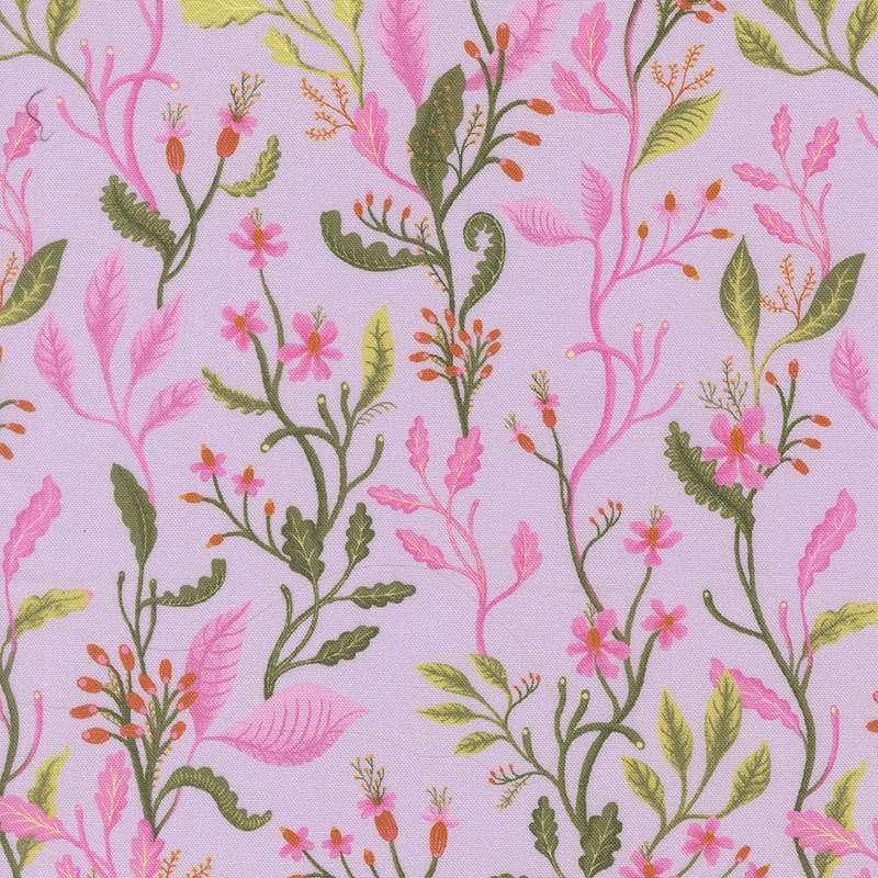 Floral Fondant By Linn Warme For Moda - Lavender