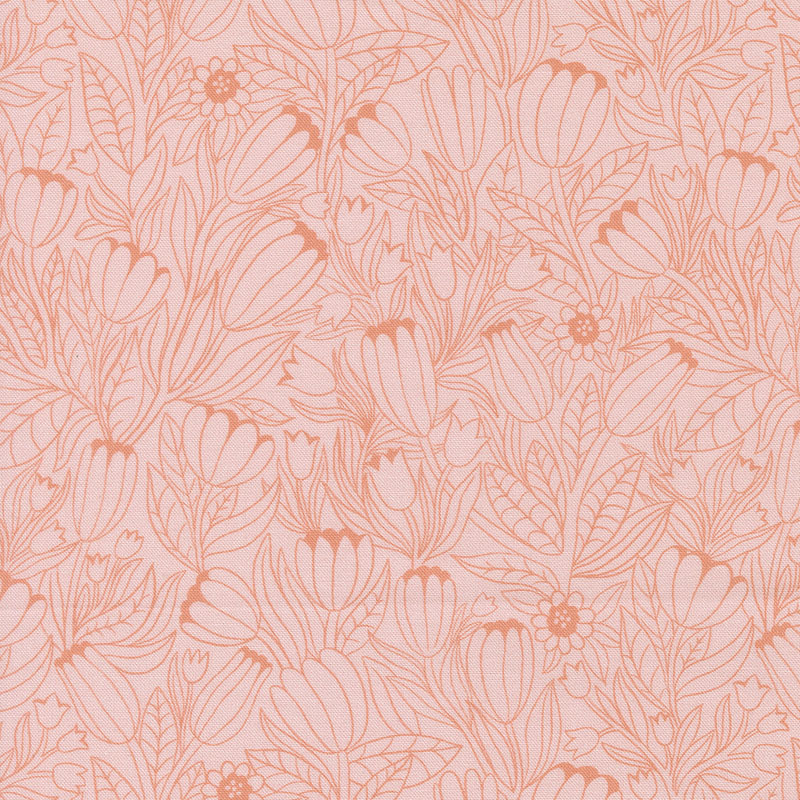 Floral Fondant By Linn Warme For Moda - Petal