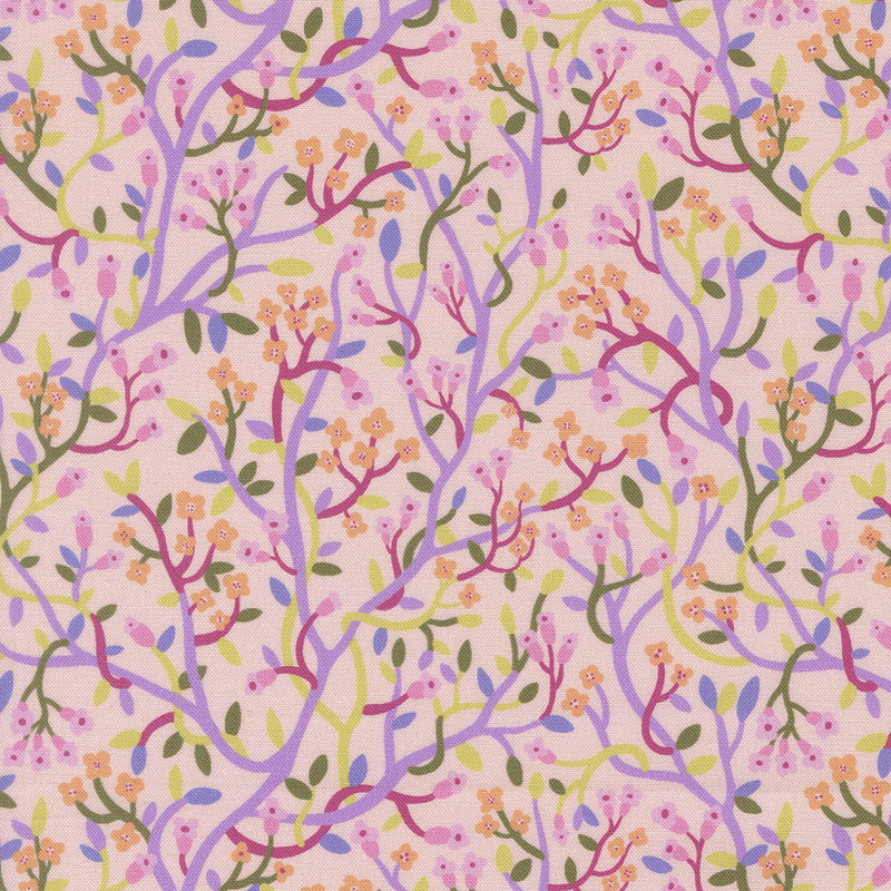 Floral Fondant By Linn Warme For Moda - Petal