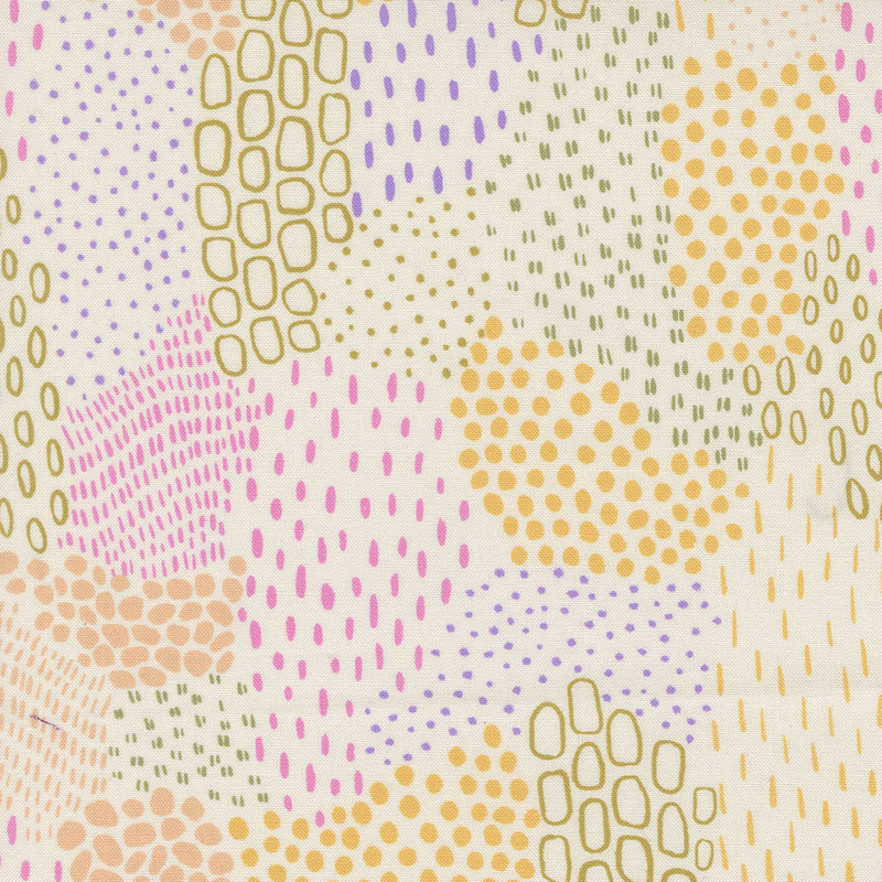 Floral Fondant By Linn Warme For Moda - Cloud