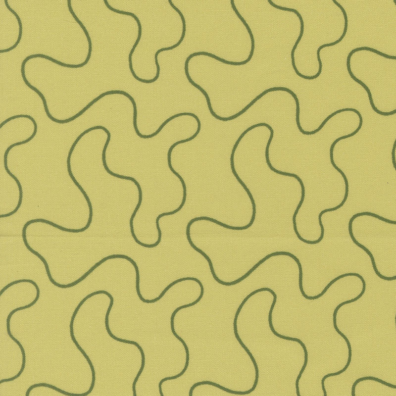 Floral Fondant By Linn Warme For Moda - Citrine