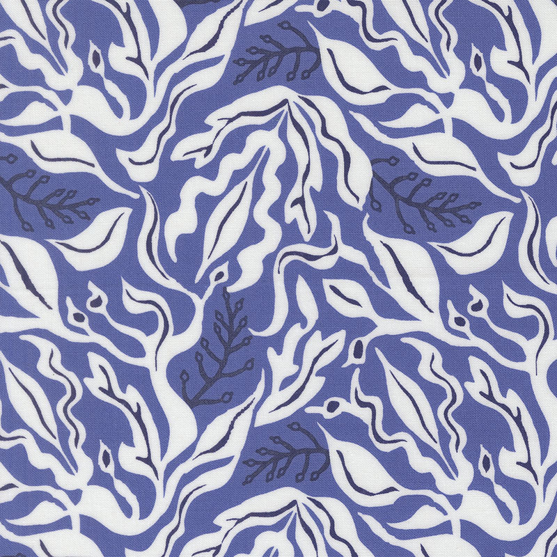Reef By Kate Spain For Moda - Blue Whale
