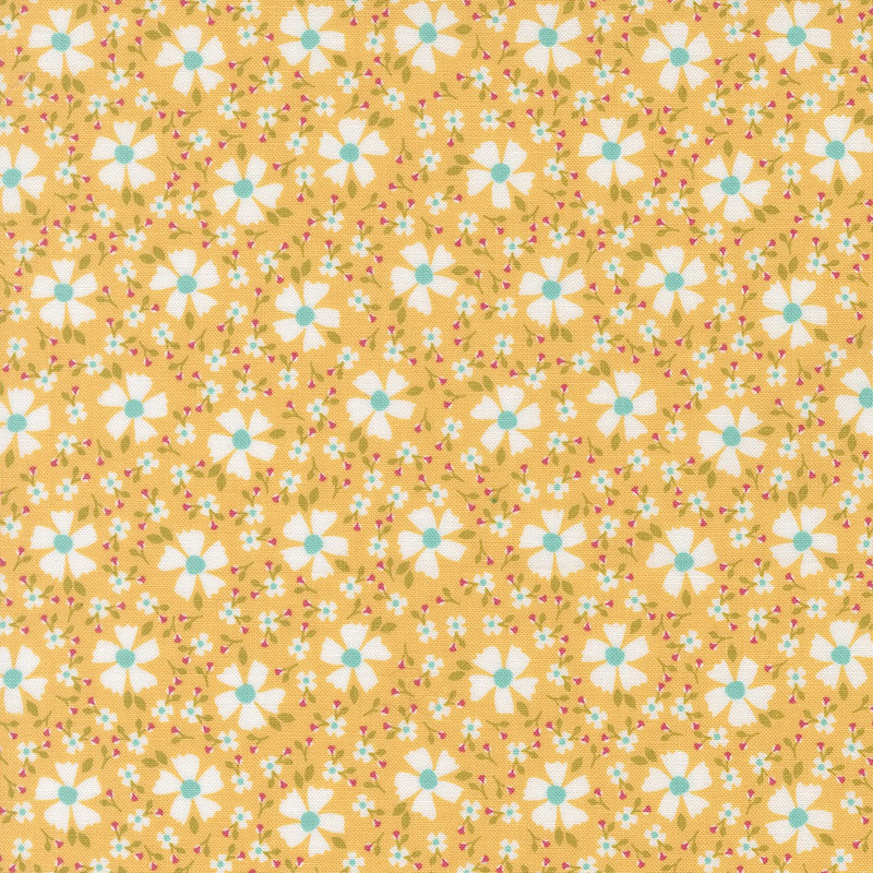 In The Garden By Corey Yoder For Moda - Goldenrod