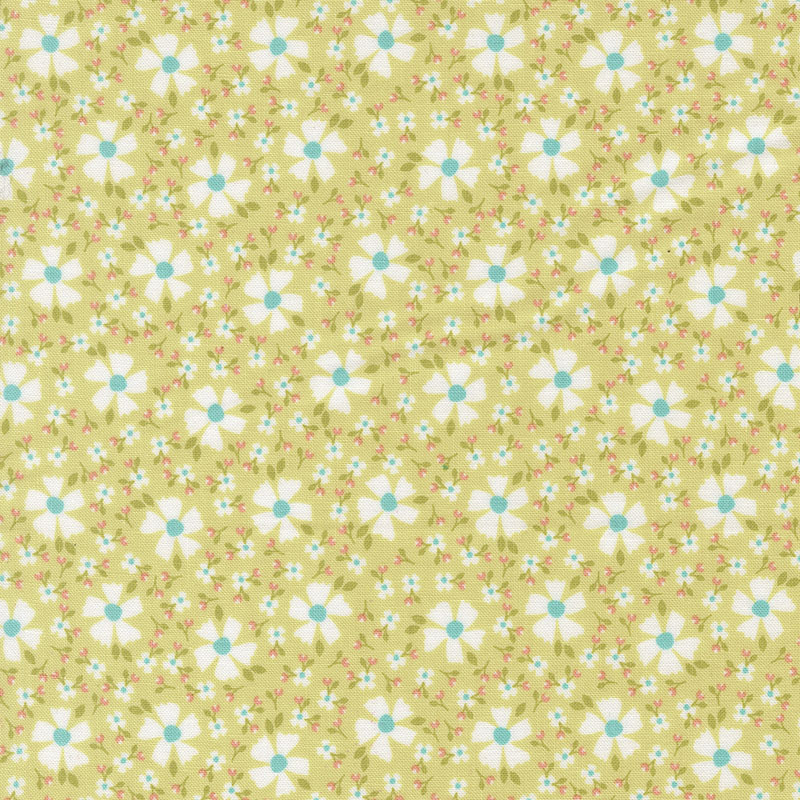 In The Garden By Corey Yoder For Moda - Light Lime