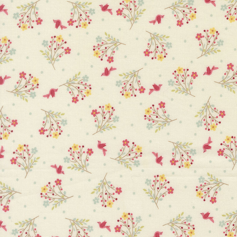 Lyda Rose By Bunny Hill Designs For Moda - Porcelain