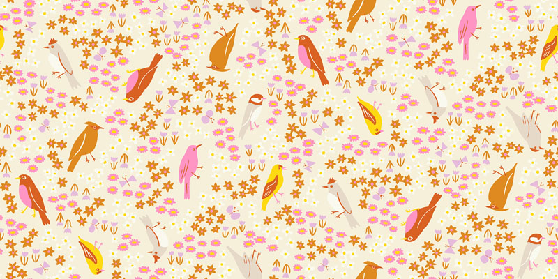 Lyda Rose By Bunny Hill Designs For Moda - Porcelain