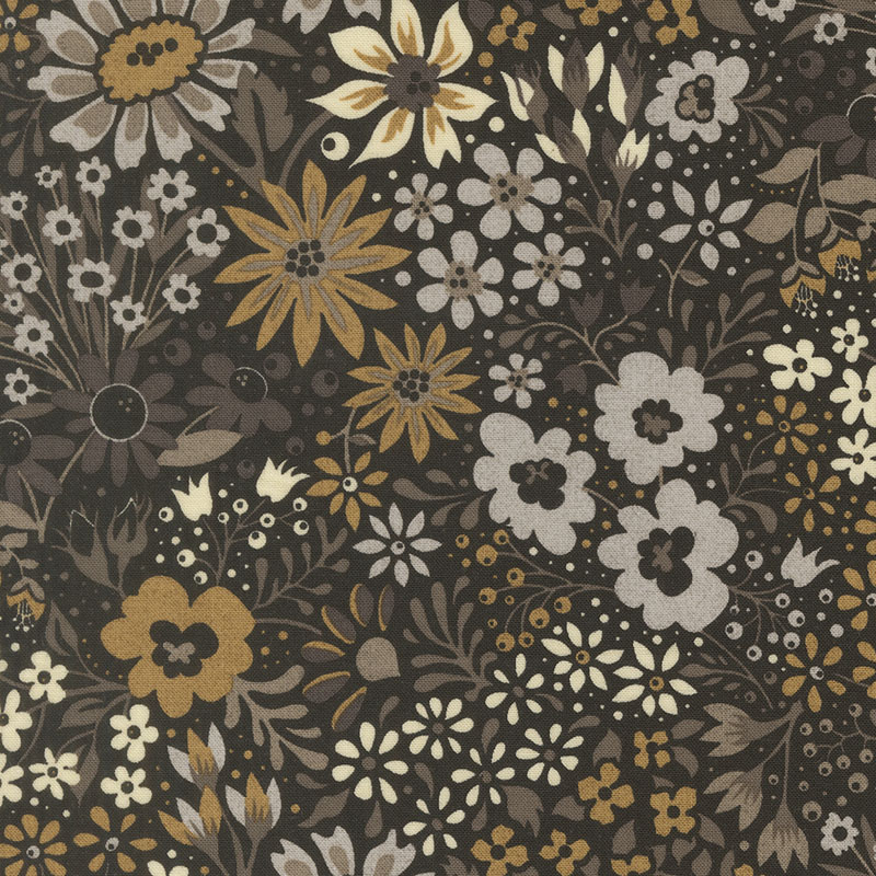 Posh By Basicgrey For Moda - Onyx Noir