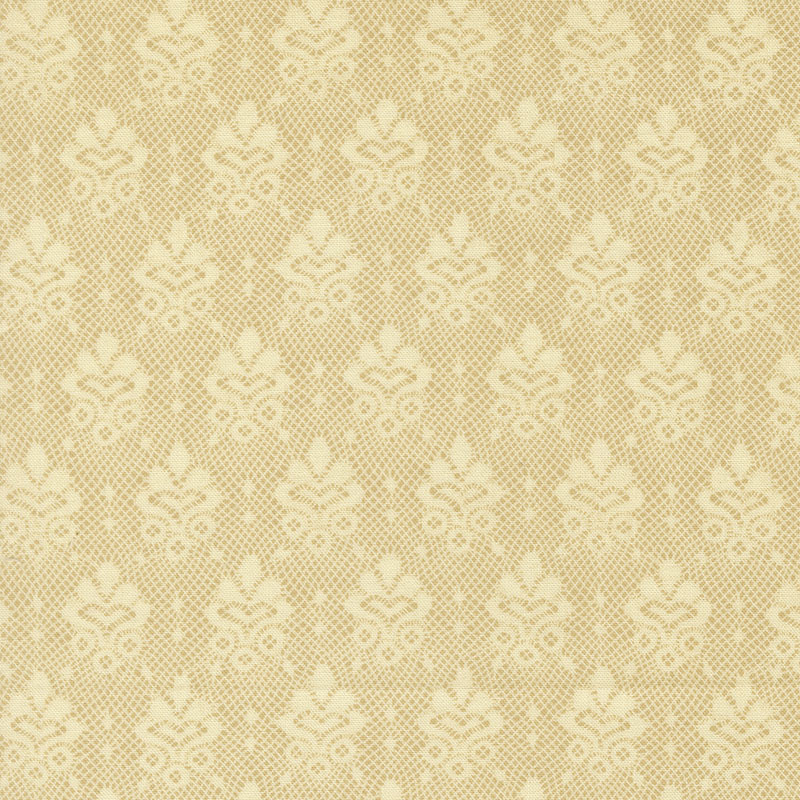 Posh By Basicgrey For Moda - Vanilla Cream