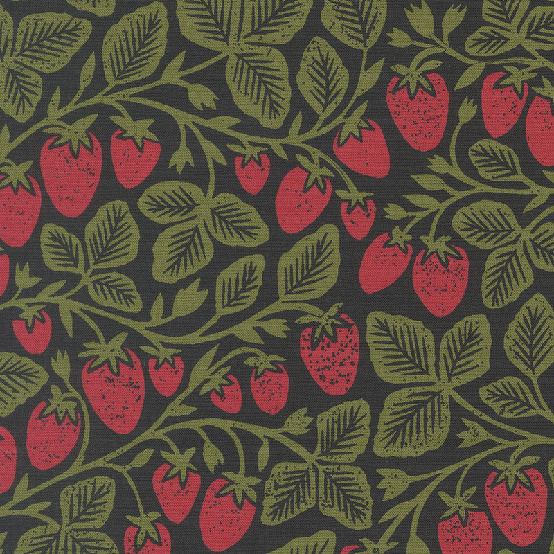 Garden Series By Katharine Watson For Moda - Midnight