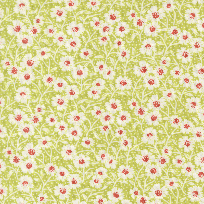 Rosie By Fig Tree & Co. For Moda - Green Apple