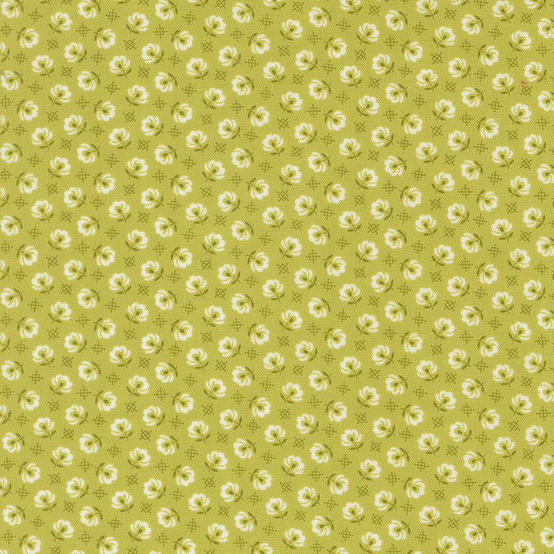 Rosie By Fig Tree & Co. For Moda - Green Apple