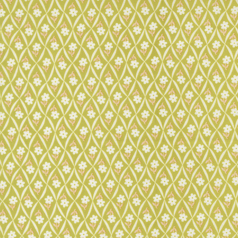 Rosie By Fig Tree & Co. For Moda - Green Apple
