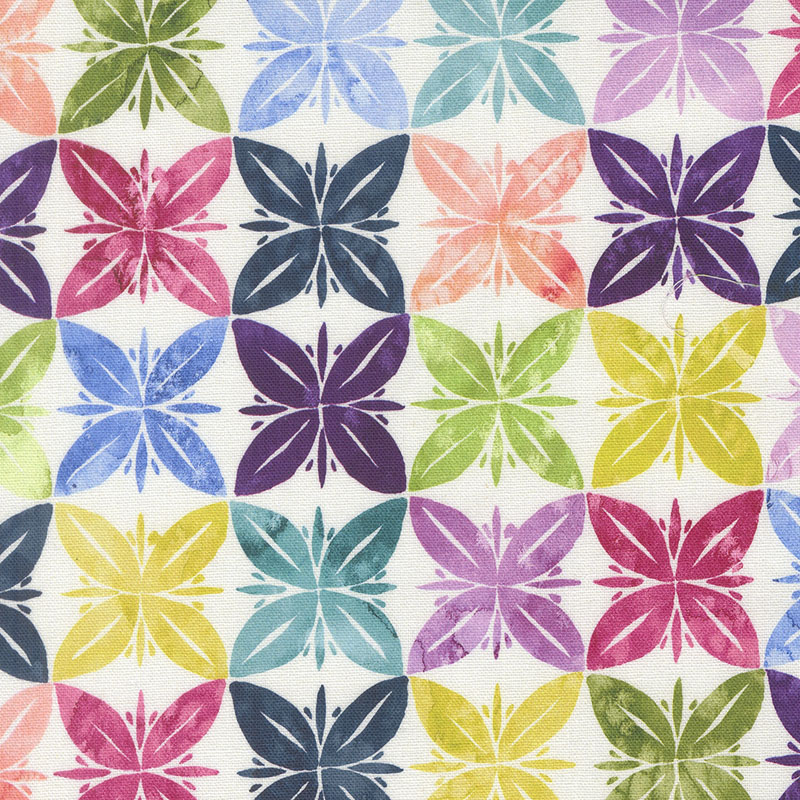 Soulstice By Create Joy Project For Moda - Canvas - Rainbow