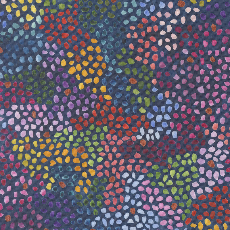 Soulstice By Create Joy Project For Moda - Navy