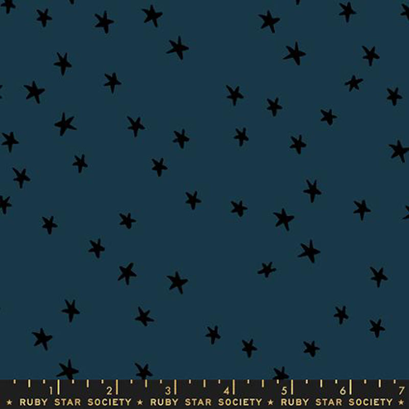 Starry 108" Quilt Back By Alexia Marcelle Abegg Of Ruby Star Society For Moda - Smoke
