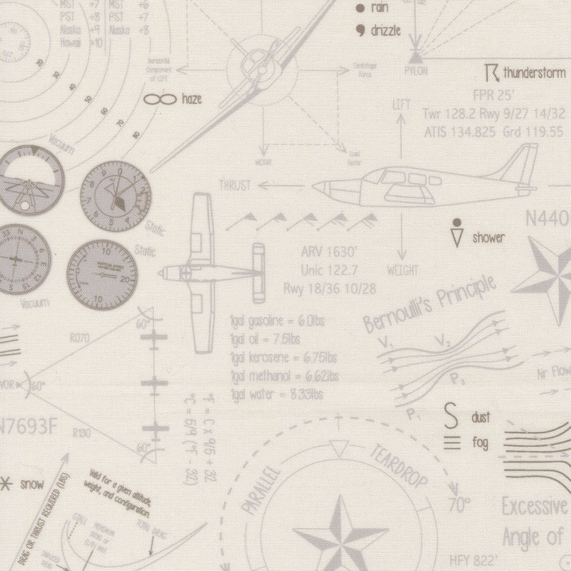 High Flight By Sariditty For Moda - Smoke