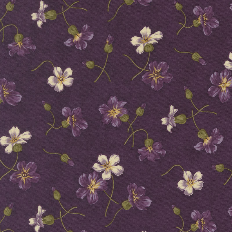 Collections For A Cause Essence By Howard Marcus For Moda - Plum