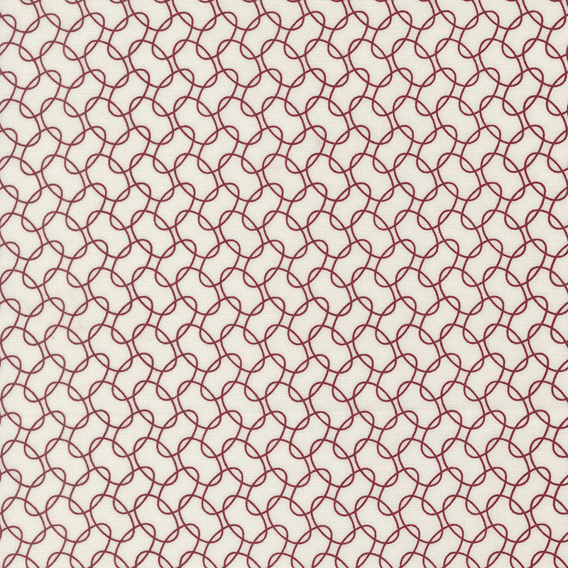 American Gatherings Iii By Primitive Gatherings For Moda - Cloud Crimson