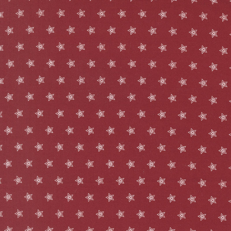 American Gatherings Iii By Primitive Gatherings For Moda - Crimson