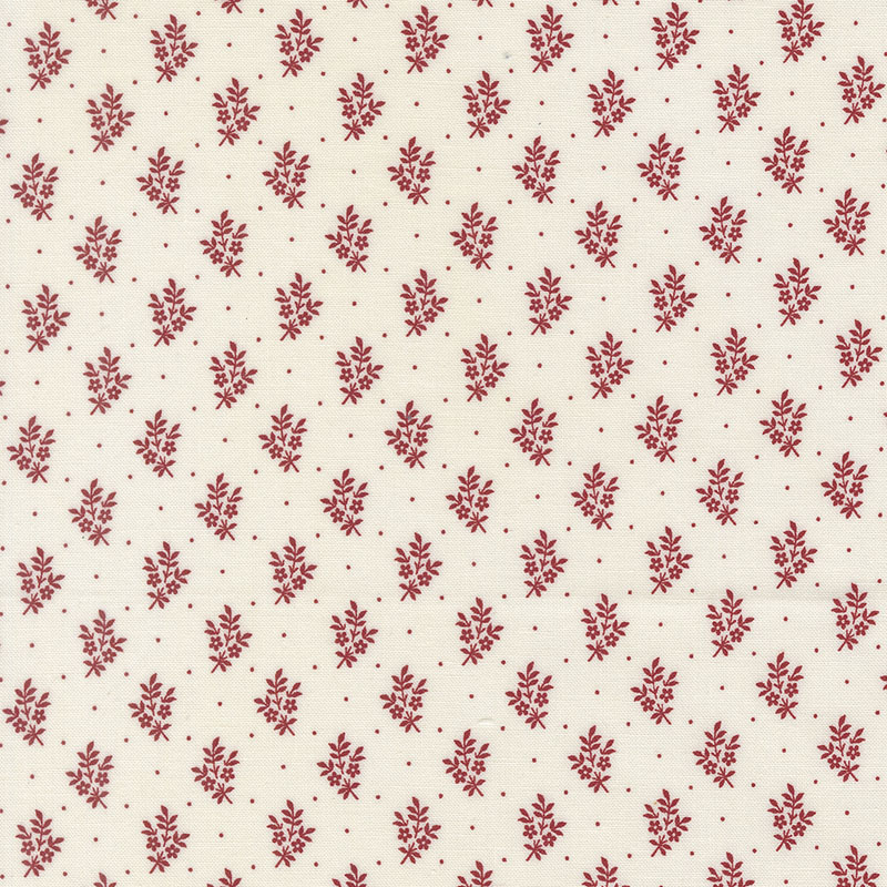 American Gatherings Iii By Primitive Gatherings For Moda - Cloud Crimson