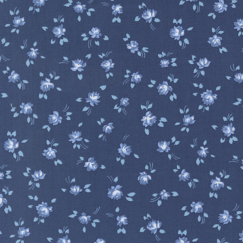 Blueprint By Camille Roskelley For Moda - Navy Tonal