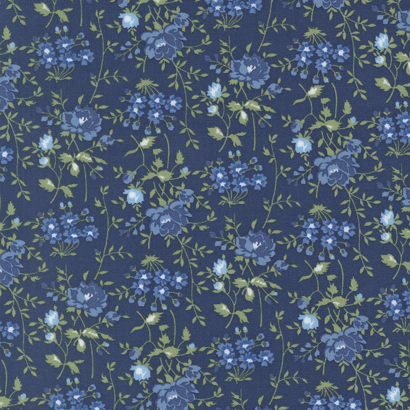 Blueprint By Camille Roskelley For Moda - Navy