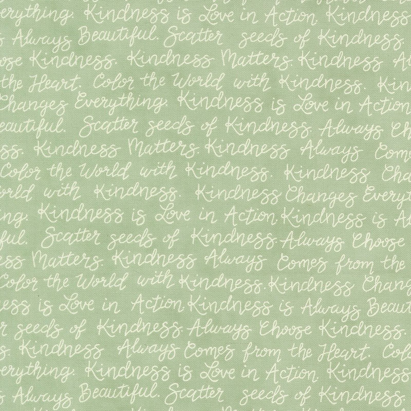 Kindness By Deb Strain For Moda - Sage