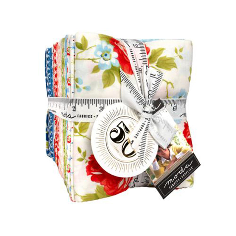 Rosie 1/4\'s By Moda - 37 Pcs