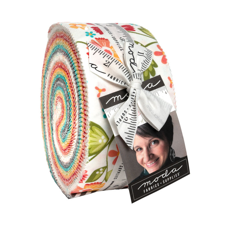 In The Garden Jelly Rolls By Moda - Packs Of 4