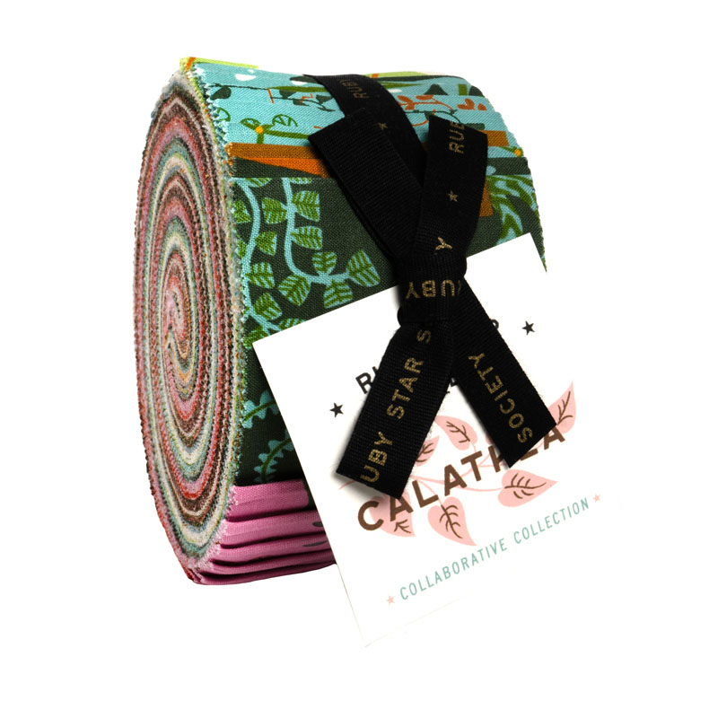 Calathea Jelly Rolls By Moda - Packs Of 4