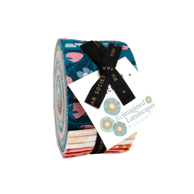 Reimagined Landscapes Jelly Rolls By Moda - Packs Of 4