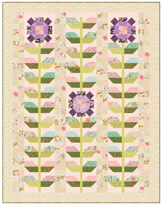 Floral Fondant - Maisy Daisies Kit By Linn Warme For Moda