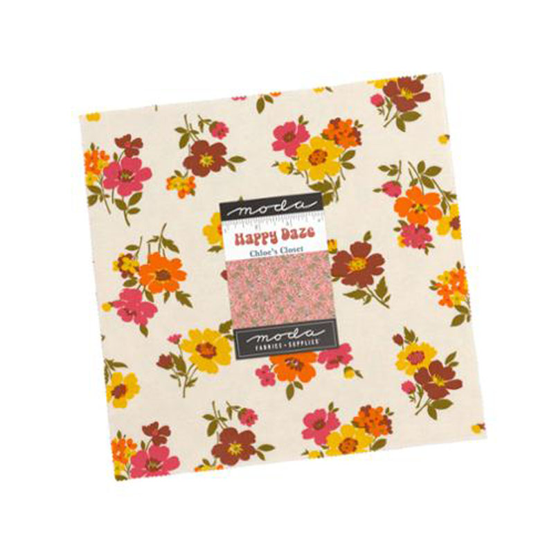 Happy Daze Layer Cakes By Moda - Packs Of 4